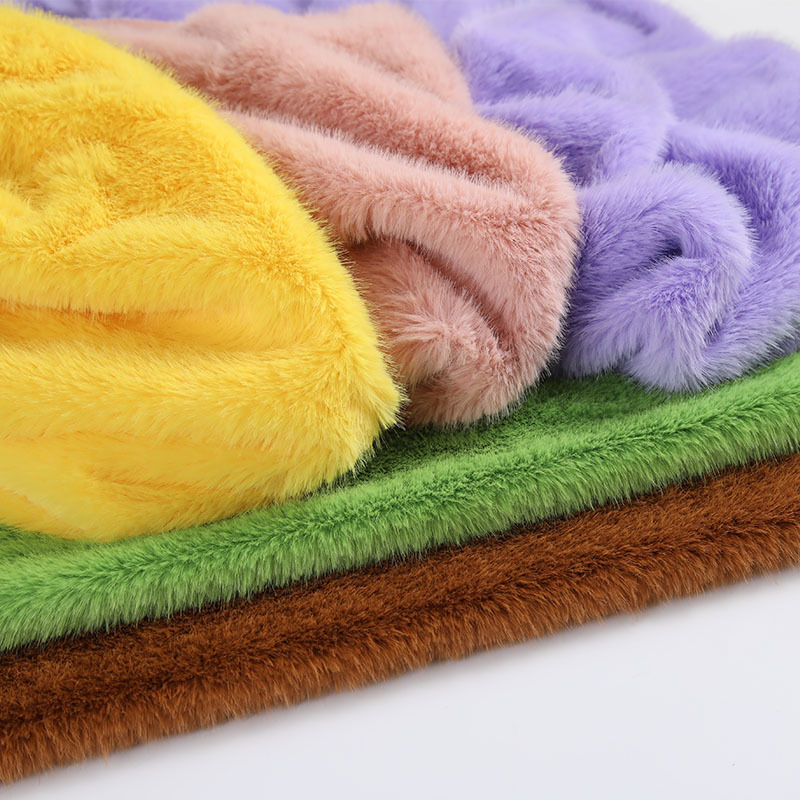 Sewing Garment - ผ้าขนสัตว์เทียมเนื้อนุ่มแบบขนสั้นและขนยาว สำหรับทำปกเสื้อ ผ้าพันคอ ฉากหลัง งานฝีมือ DIY