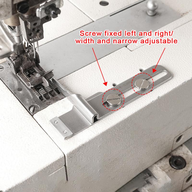 Sewing Thread Production - จักรเย็บผ้าอุตสาหกรรม แบบซิกแซก สามเข็ม ห้าเส้น พร้อมตัวปรับขอบผ้า ออกแบบมาเพื่อการผลิตเสื้อผ้าหนัก