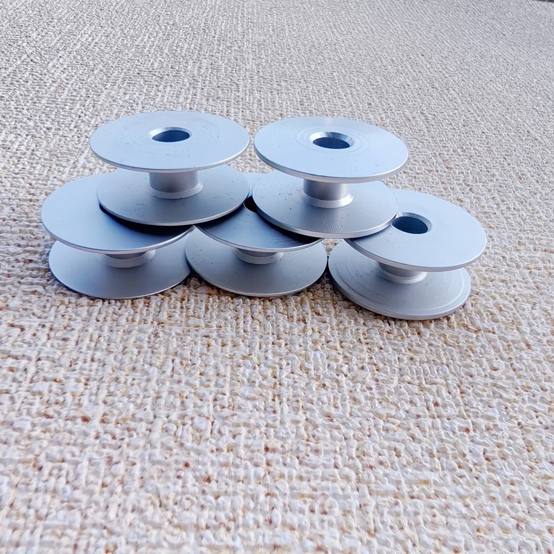 Sewing Thread Production - กระสวยเย็บผ้าอะลูมิเนียม 35 ชิ้น สำหรับการผลิตเสื้อผ้า, อะลูมิเนียมป้องกันการเกิดออกซิเดชัน, ปล่อยด้ายได้อย่างราบรื่น