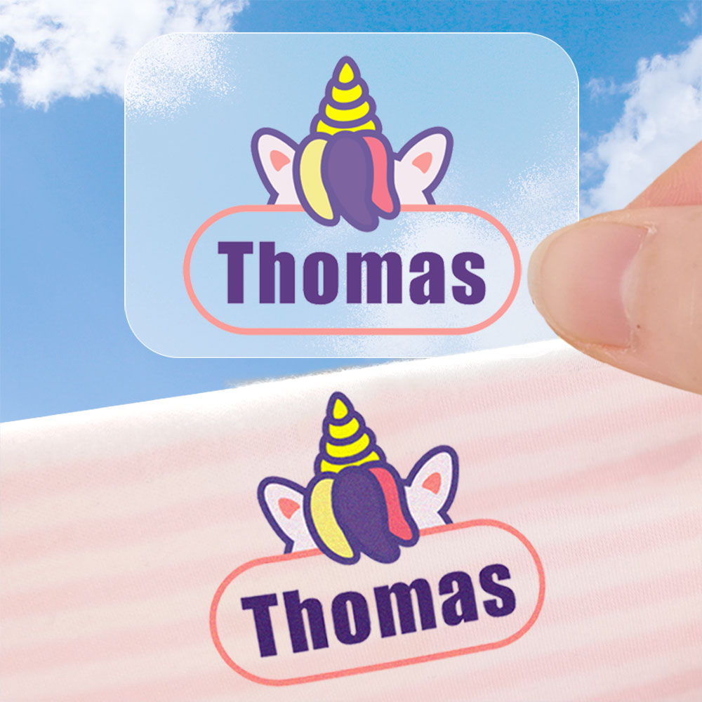 Sewing Labels - Custom เหล็กบนชื่อสติกเกอร์ส่วนบุคคลโอนความร้อนสำหรับเสื้อผ้าสติกเกอร์พิมพ์บนแท็ก Hoodies แพทช์ป้ายเสื้อผ้า