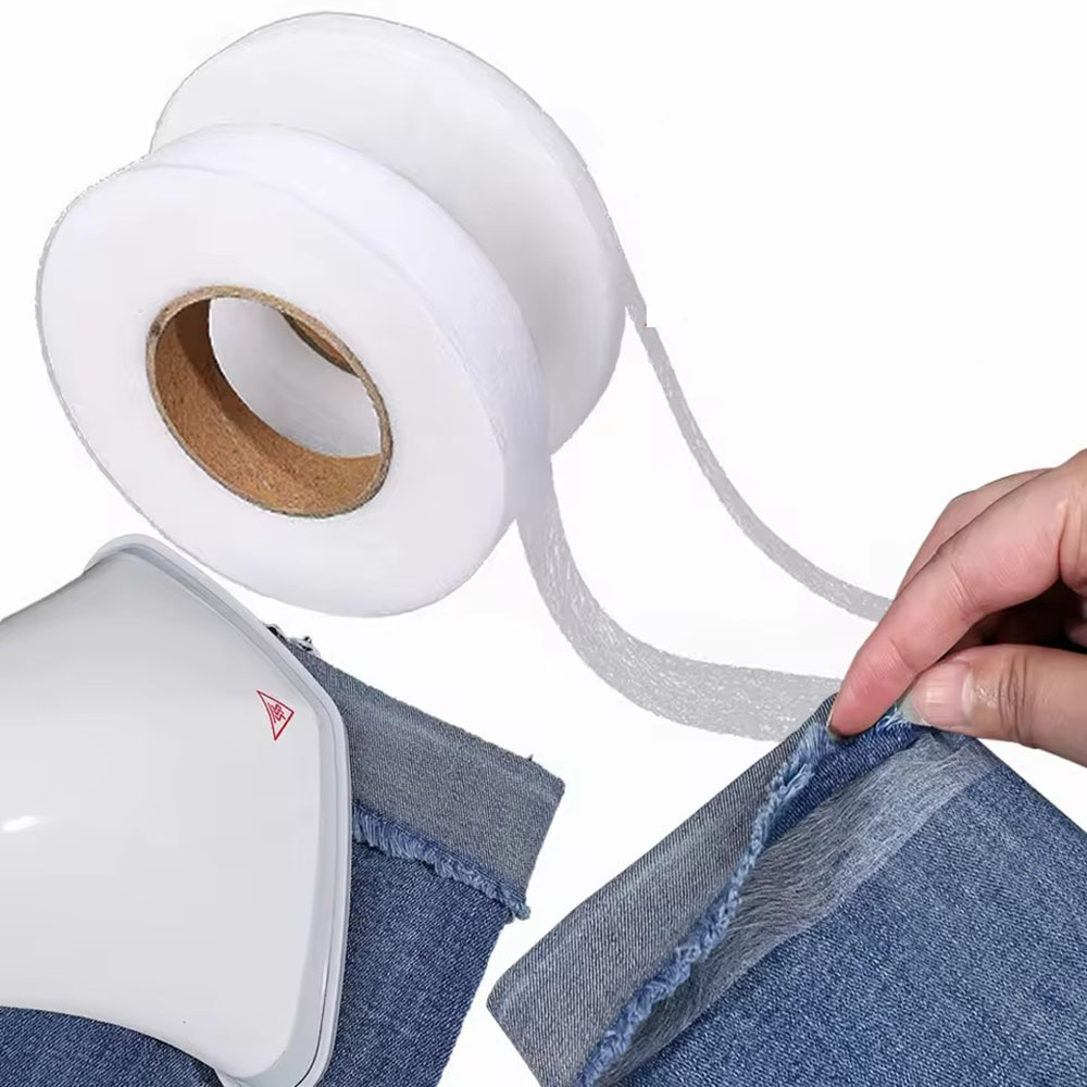 เทปติดขอบกางเกงแบบมีกาวในตัว เ - Interfacing Iron On บทวิจารณ์และราคา
