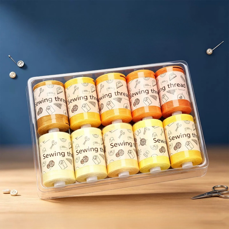 ชุดด้ายเย็บผ้าหลากสี ด้ายทนทาน - Sewing Thread Production บทวิจารณ์และราคา