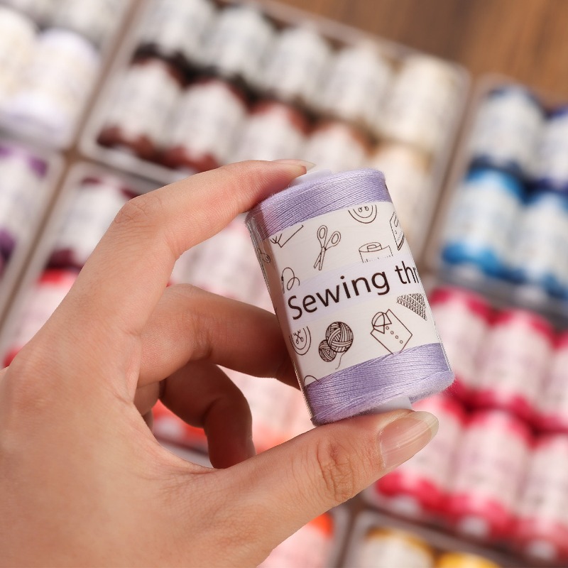 ชุดด้ายเย็บผ้าหลากสี ด้ายทนทาน - Sewing Thread Production บทวิจารณ์และราคา