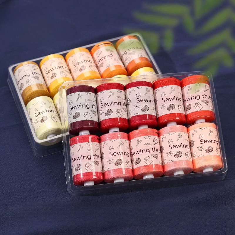 ชุดด้ายเย็บผ้าหลากสี ด้ายทนทาน - Sewing Thread Production บทวิจารณ์และราคา