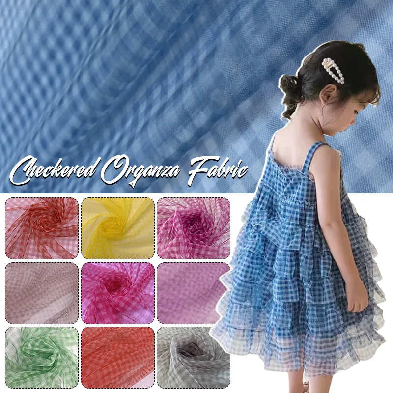 90x150cm Check Mesh Fabric Tra - Is Sewing A Textile Craft บทวิจารณ์และราคา