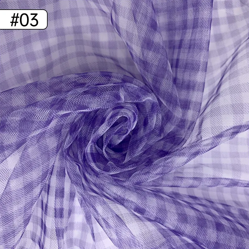 90x150cm Check Mesh Fabric Tra - Is Sewing A Textile Craft บทวิจารณ์และราคา