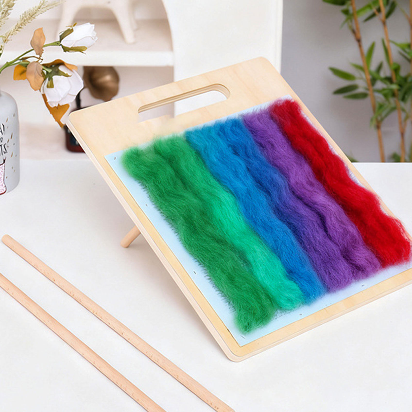 แผ่นผสมขนสัตว์ ชุดแปรงหวีขนสัต - Textile Sewing Support บทวิจารณ์และราคา