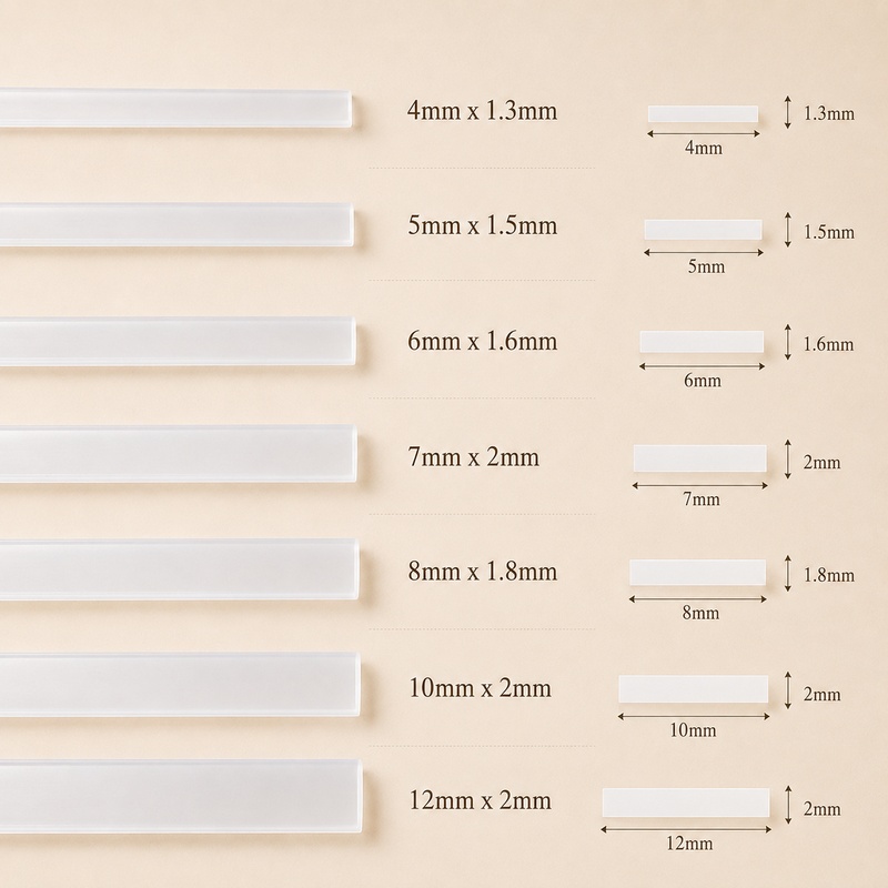 สายรัดพลาสติกใสขนาด 20 เมตร 4- - Textile Sewing Support บทวิจารณ์และราคา