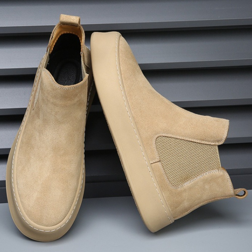 รองเท้าบูทเชลซีหนังสำหรับผู้ชา - Sewing Fleece บทวิจารณ์และราคา