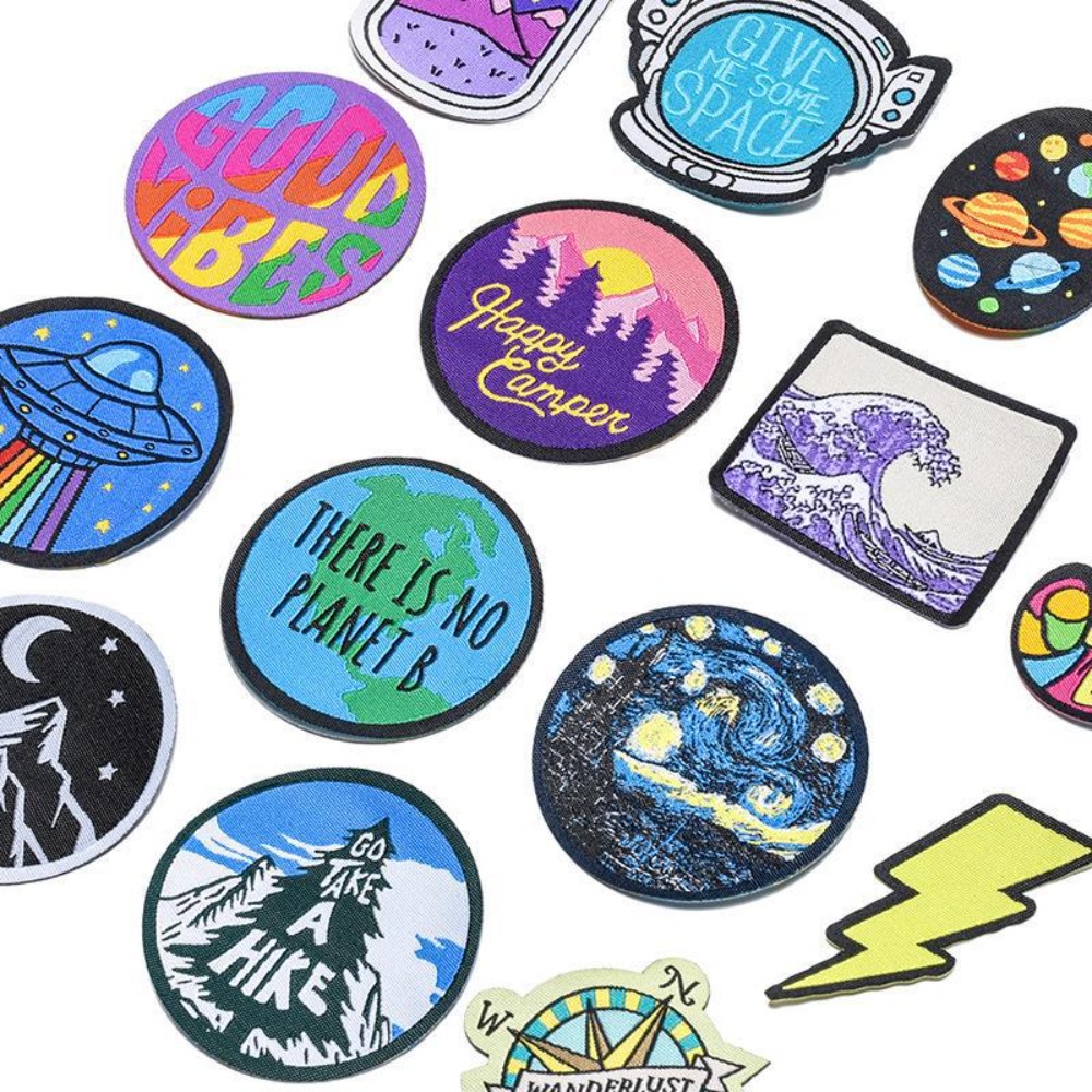 ป้ายปักลายการ์ตูนวิวทิวทัศน์อว - Sewing Labels บทวิจารณ์และราคา