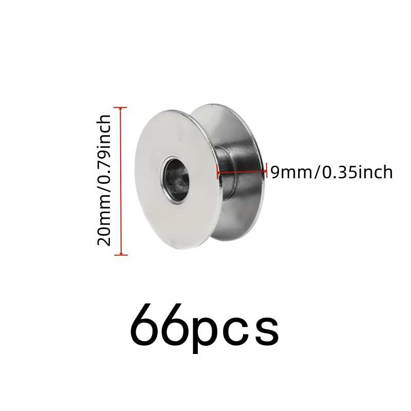 66 ชิ้น บ็อบบินป้องกันการเกิดอ - Sewing Thread Production บทวิจารณ์และราคา