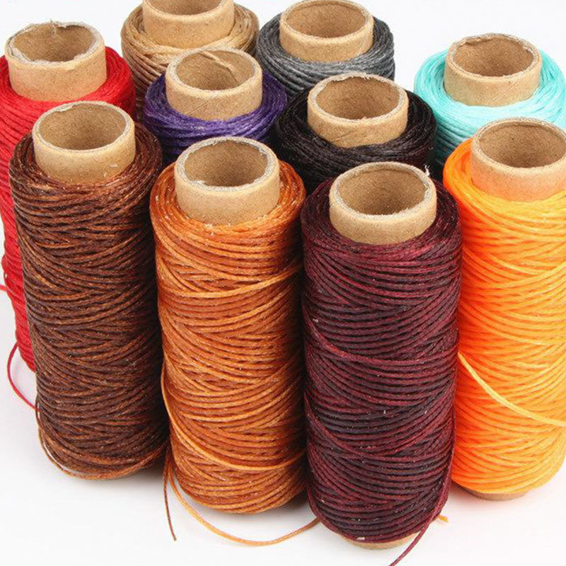 เชือกหนังเคลือบแว็กซ์ 30 เมตร  - Sewing Thread Production บทวิจารณ์และราคา
