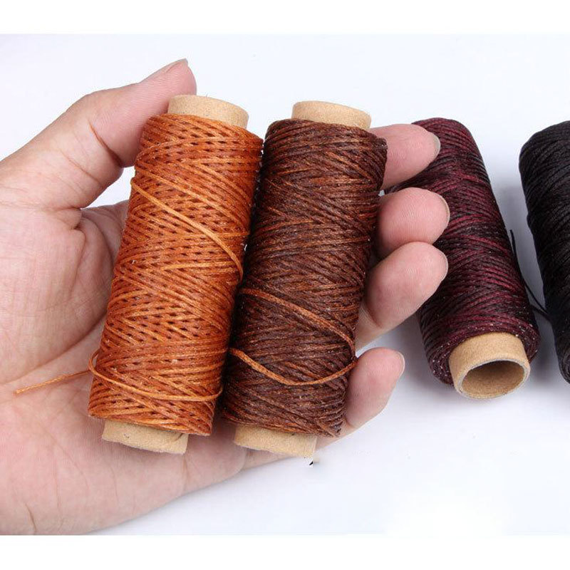 เชือกหนังเคลือบแว็กซ์ 30 เมตร  - Sewing Thread Production บทวิจารณ์และราคา