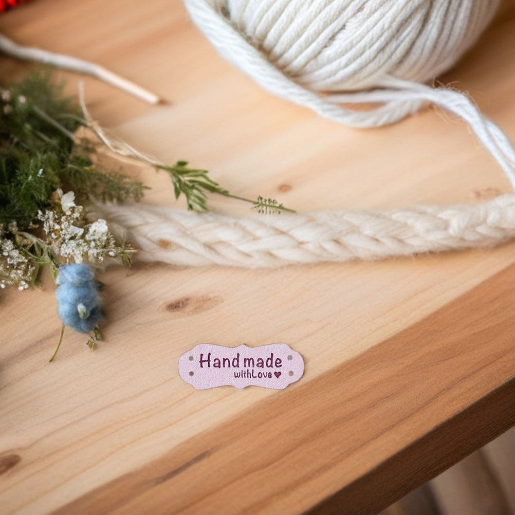 ป้ายผ้าหนังกลับปั๊มนูนสำหรับเส - Sewing Labels บทวิจารณ์และราคา
