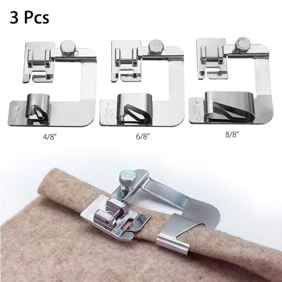1-3 ชิ้น 13/19/25 มม. ตัวกดเท้ - Sewing Hemming บทวิจารณ์และราคา