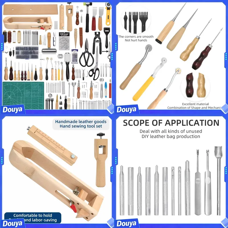 ชุดอุปกรณ์เย็บหนัง JP พร้อมเคร - Sewing Thread Production บทวิจารณ์และราคา