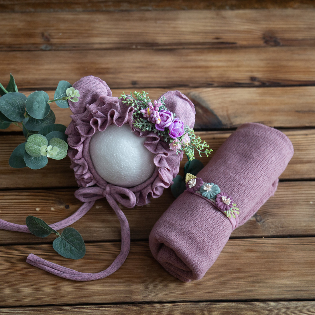 ทารกแรกเกิดยืดถัก Mohair Wrap  - Sewing Hemming บทวิจารณ์และราคา