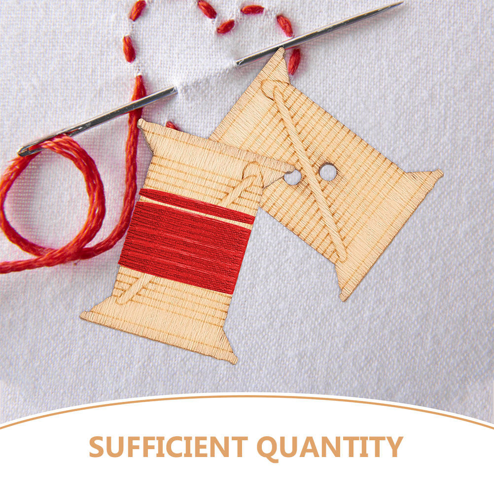 กระดาษม้วนด้ายปักผ้าทำจากไม้ 1 - Sewing Art บทวิจารณ์และราคา
