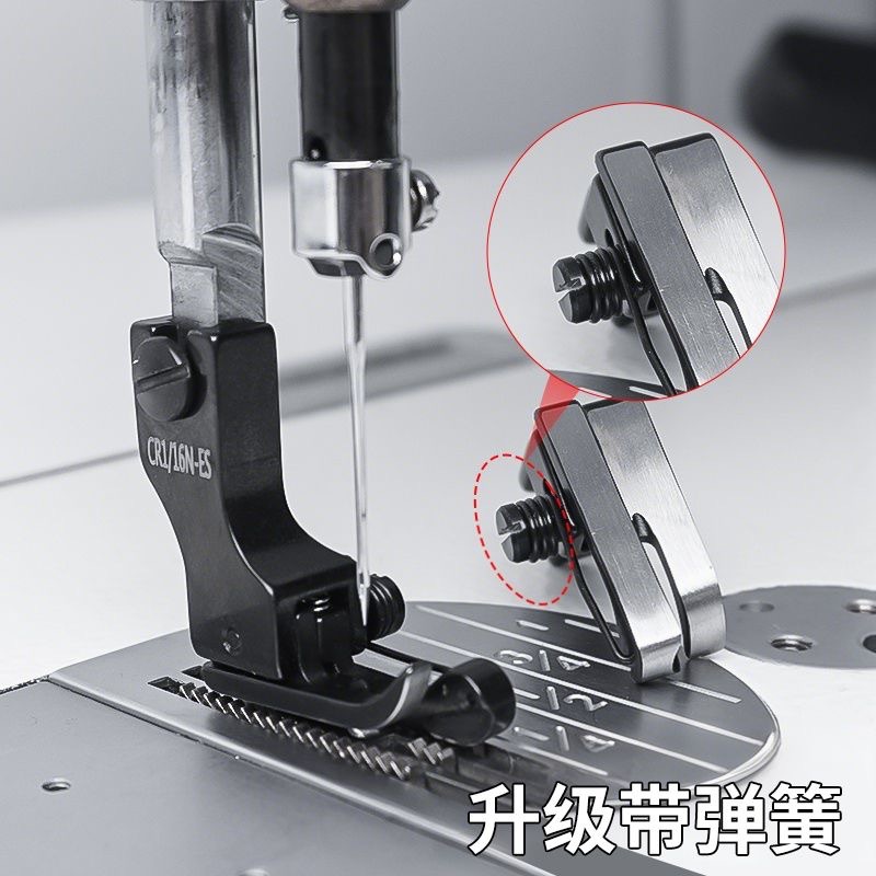 ตีนผีเหล็กไทเทเนียมสีดำแบบสูง- - Sewing Machine Fabric บทวิจารณ์และราคา