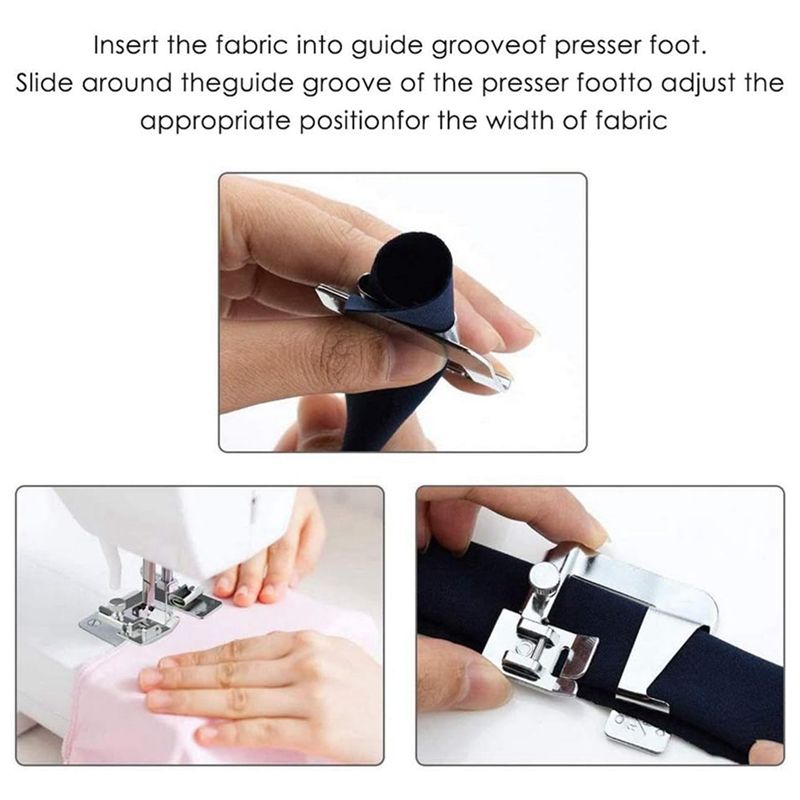 ชุดอุปกรณ์เย็บริมผ้าแบบม้วนขอบ - Sewing Hemming บทวิจารณ์และราคา