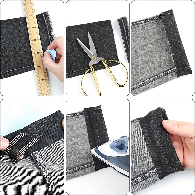2 ชิ้น/แพ็ค เทปติดขอบกางเกงแบบ - Sewing Hemming บทวิจารณ์และราคา