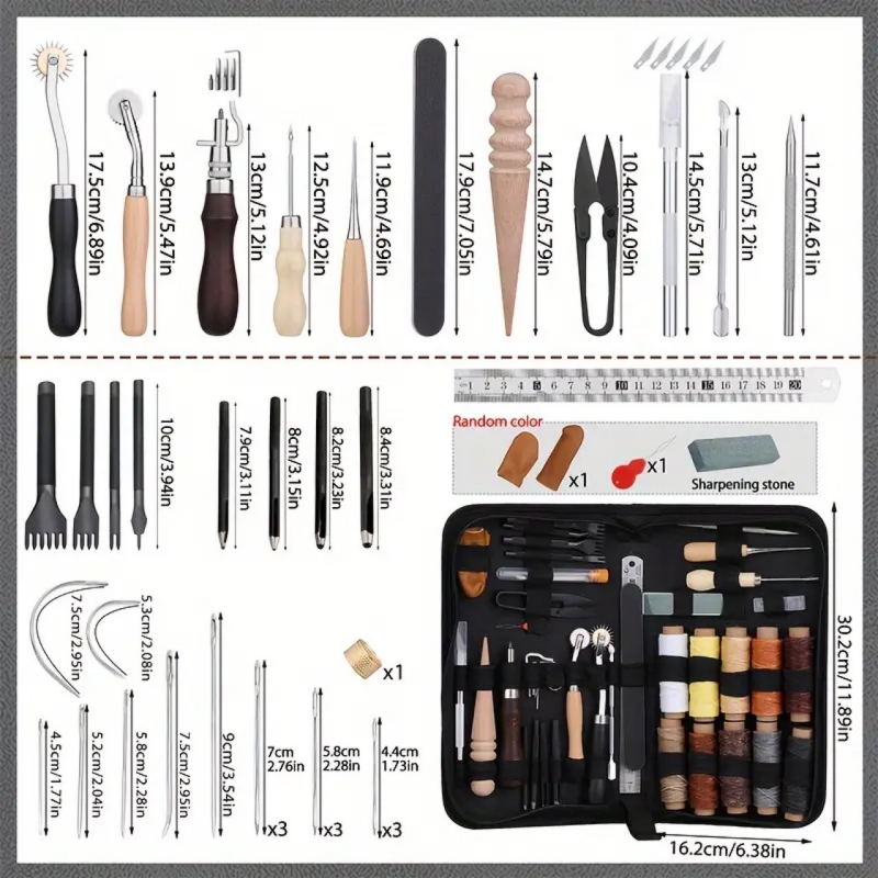 ชุดอุปกรณ์เย็บหนังรองเท้าพร้อม - Sewing Thread Production บทวิจารณ์และราคา