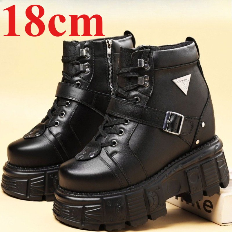 รองเท้าบูทหนังแท้สำหรับผู้ชาย  - Sewing Garment บทวิจารณ์และราคา
