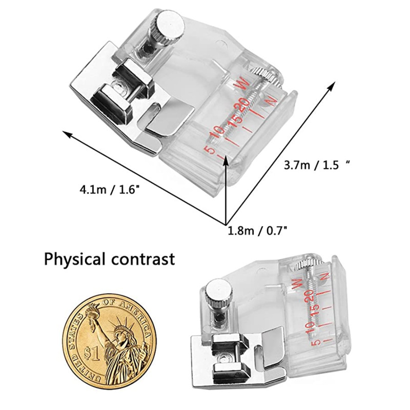 ตีนผีรีดจีบแบบ Low Shank สำหรั - Sewing Machine Fabric บทวิจารณ์และราคา