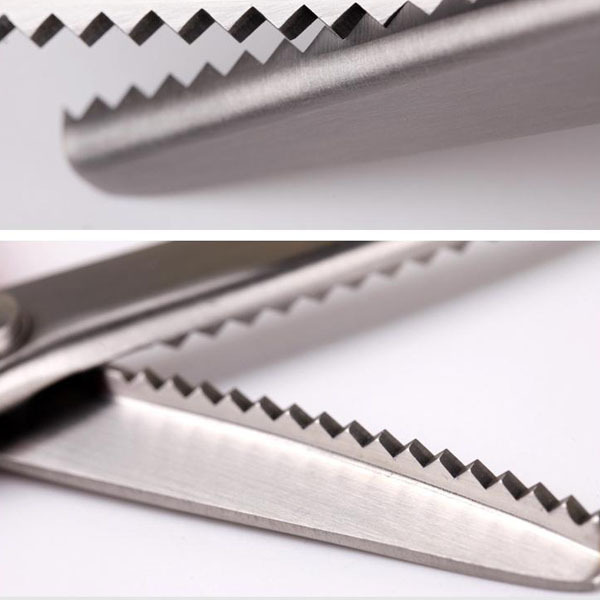กรรไกรตัดผ้าใบมีดสามเหลี่ยม 5  - Pinking Shear Blade บทวิจารณ์และราคา