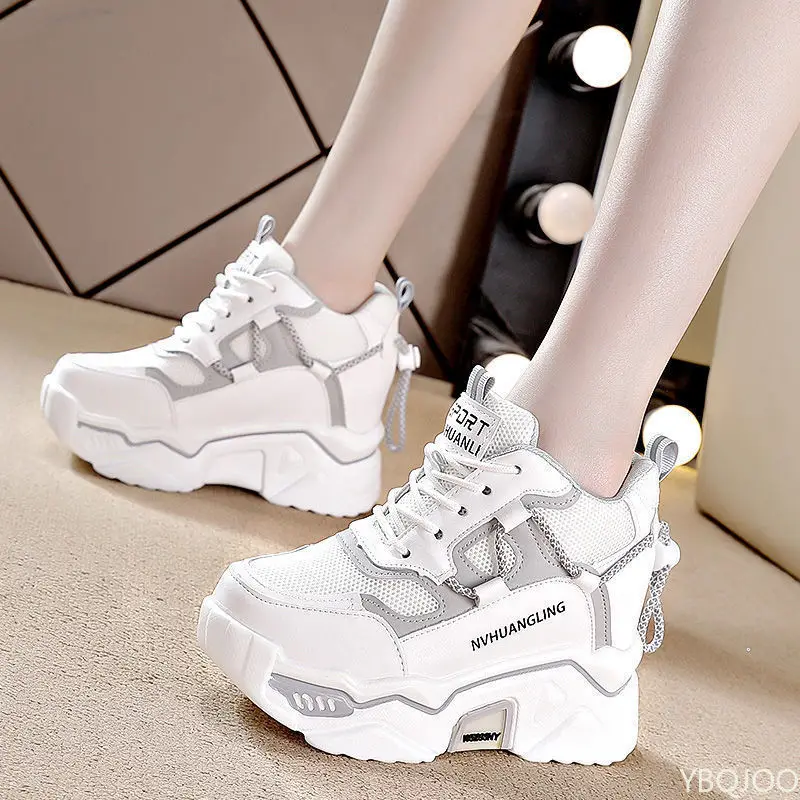 รองเท้าผู้หญิงเสริมส้นพื้นหนาแ - Sewing Garment บทวิจารณ์และราคา